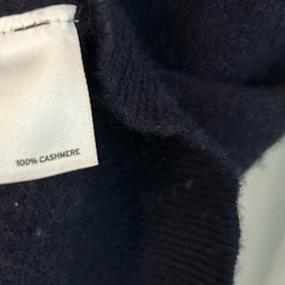 Halogen 100% cashmere blue crew neck sweater size small - Picture 7 of 9
